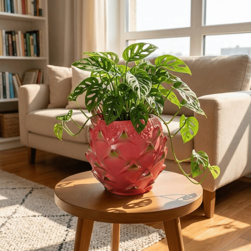 창의적인 레진 드래곤 프루트 화분 수제 과일 모양 피타 - Snake Plant Ceramic 리뷰 및 가격